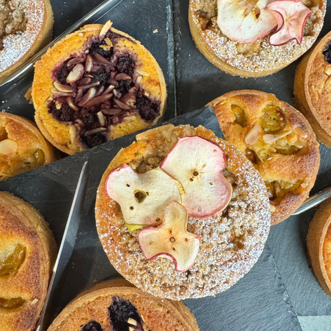Sweet Pastries: Fruit and Frangipane Tarts by Forge House Bakery